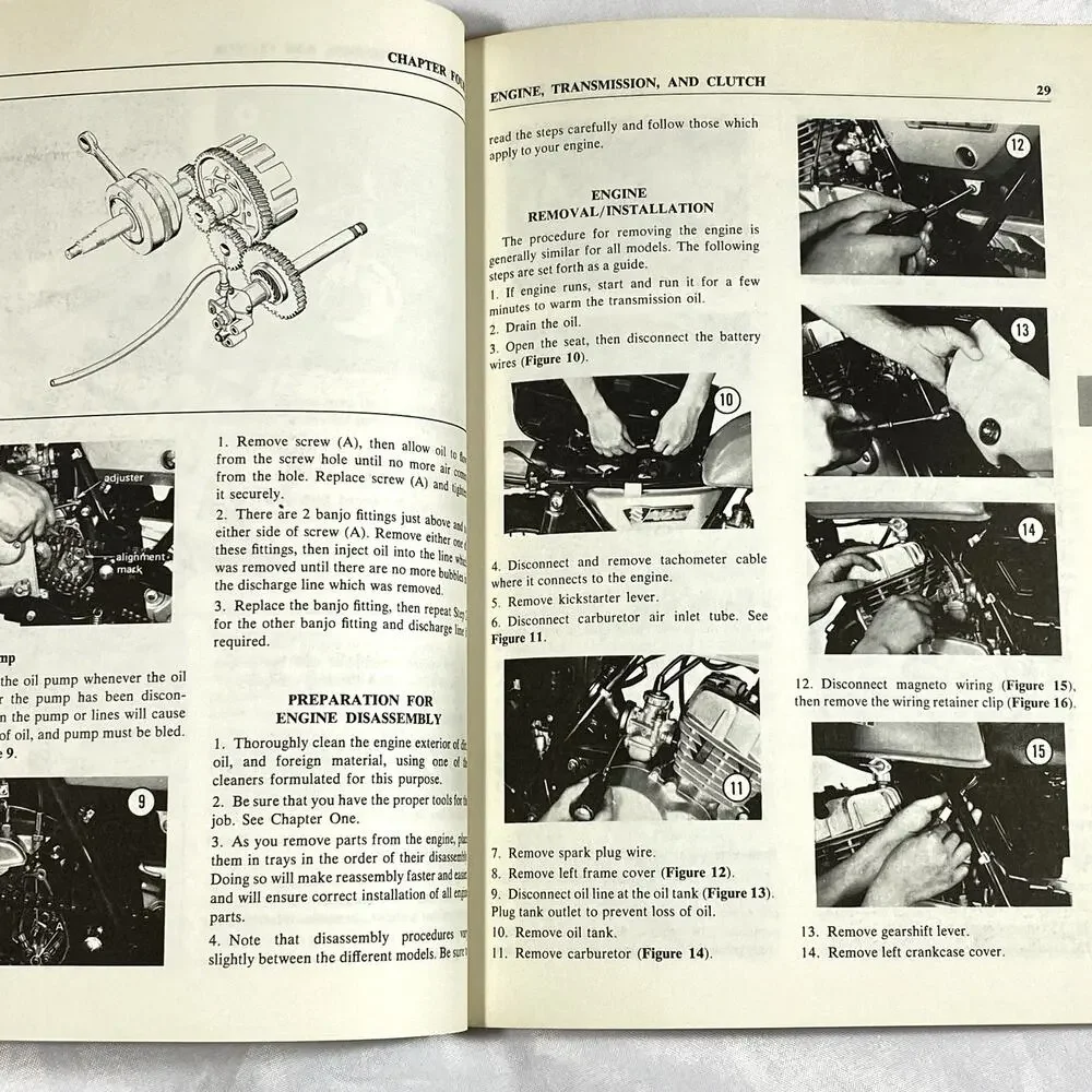 Clymer Suzuki 125-400cc Singles 1964-1979 Service Repair Performance Manual M369
